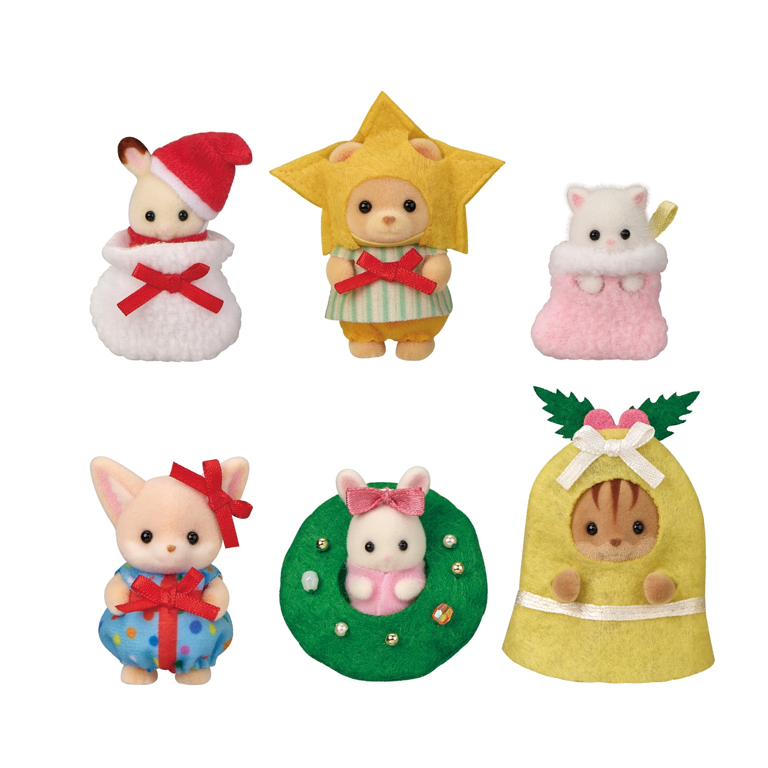 Großes Baby Weihnachtsfreunde Set