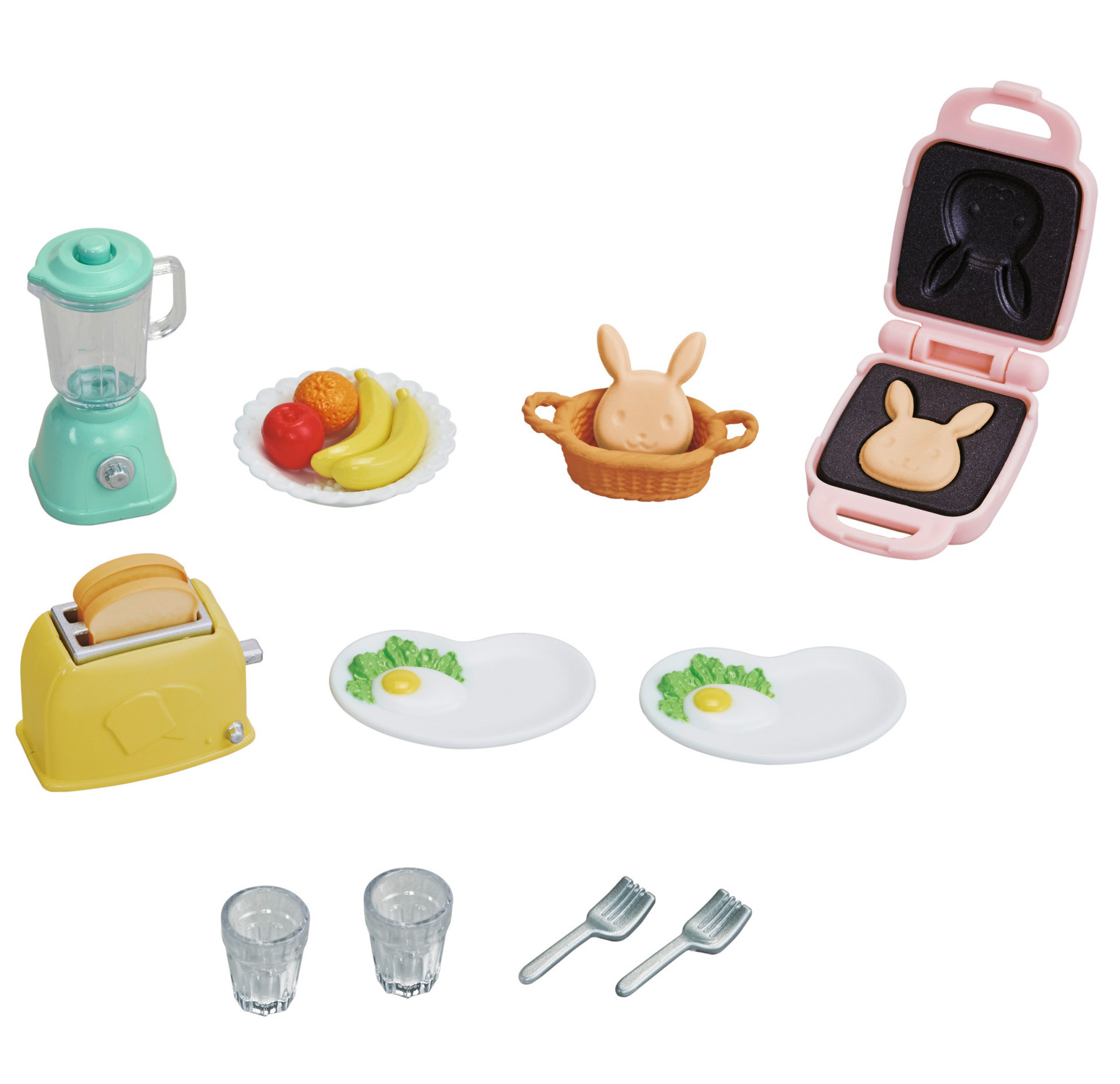 Frühstücks-Set mit Toaster