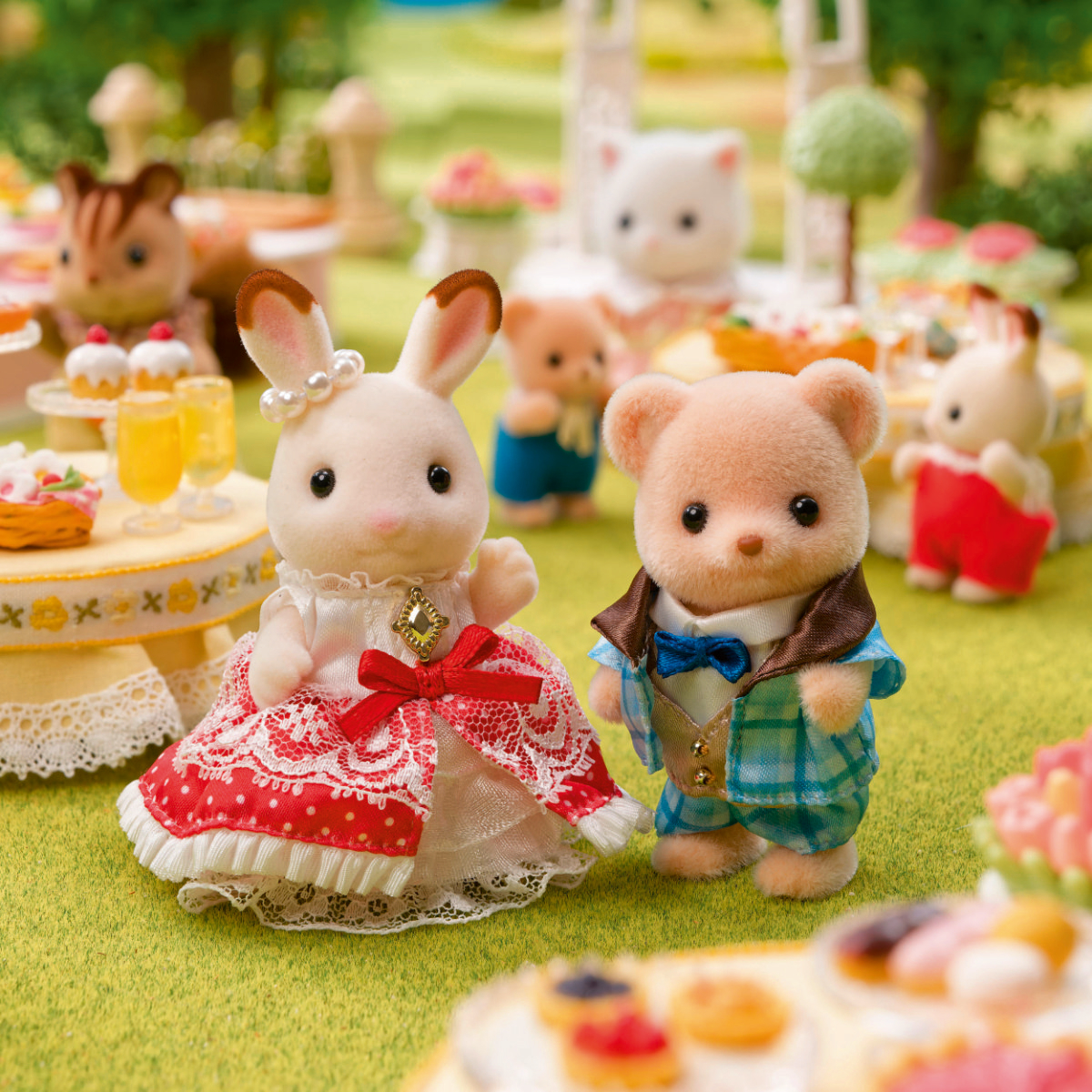 40. Jubiläum: Freya & Theo Freunde Figurenset