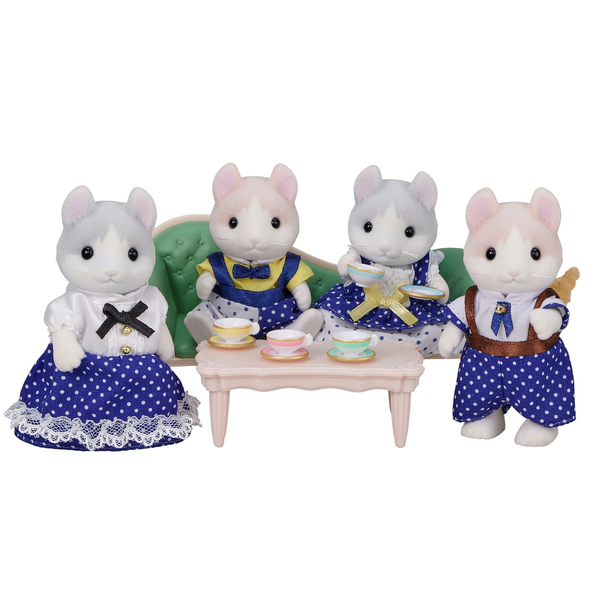 Ringelohr Katzenfamilie