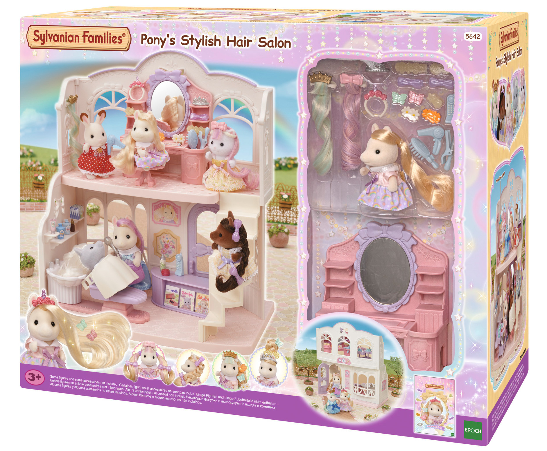 Pony Friseursalon mit Figur