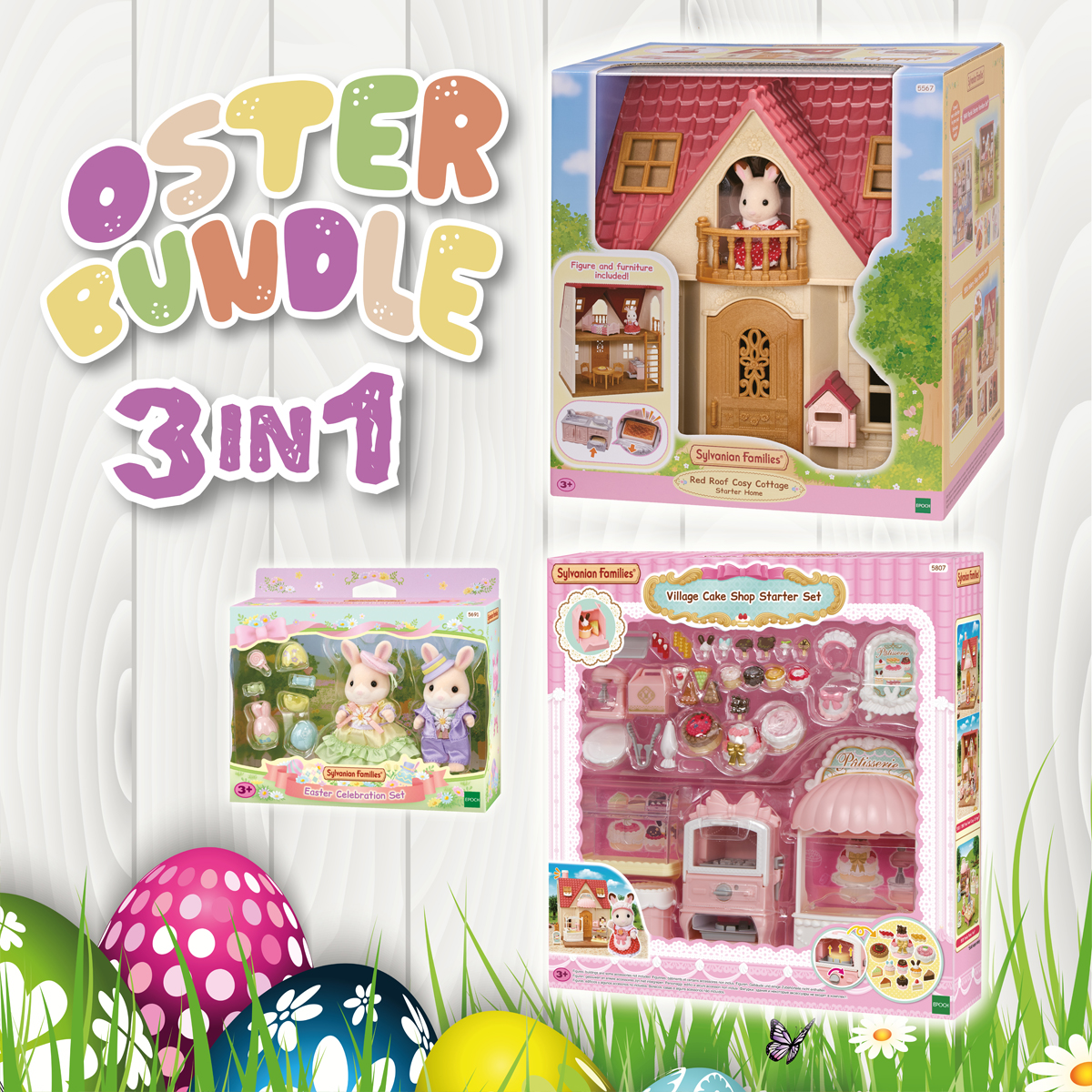Oster-Bundle - Starter Haus mit Dorfkonditorei