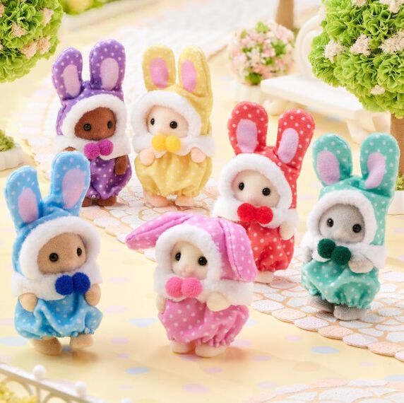 Sammelfiguren Hasenkostüm Babyfreunde