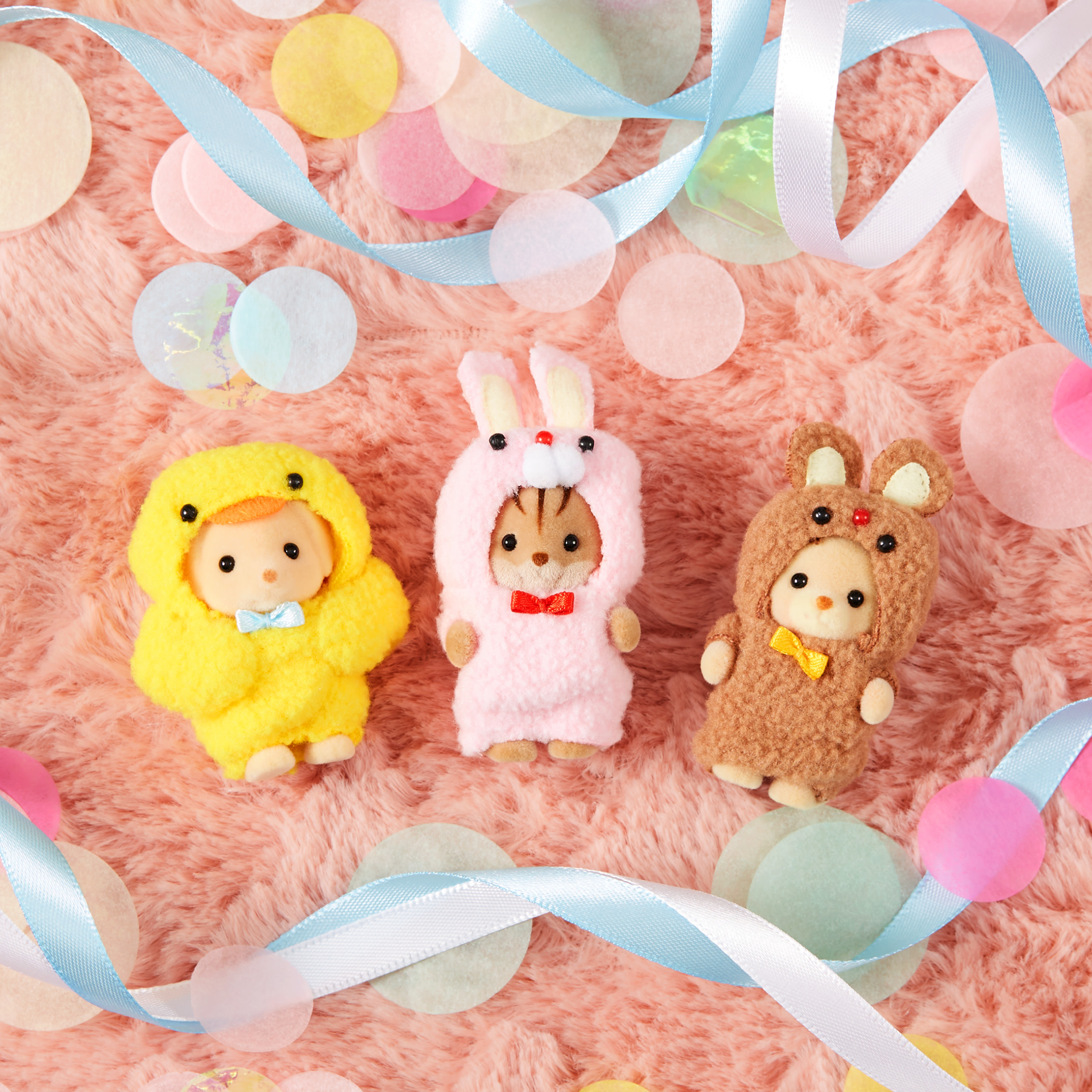 Maskottchen Baby Trio