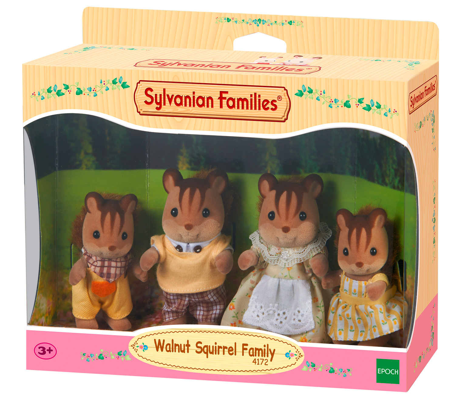 Walnuss Eichhörnchen Familie