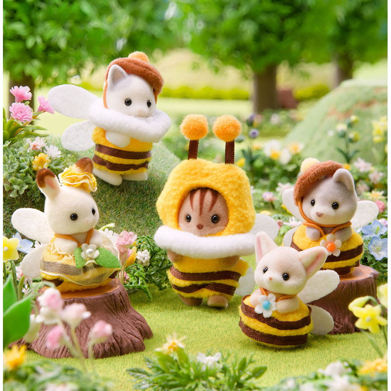 Fröhliche Honigbienen Babyfreunde