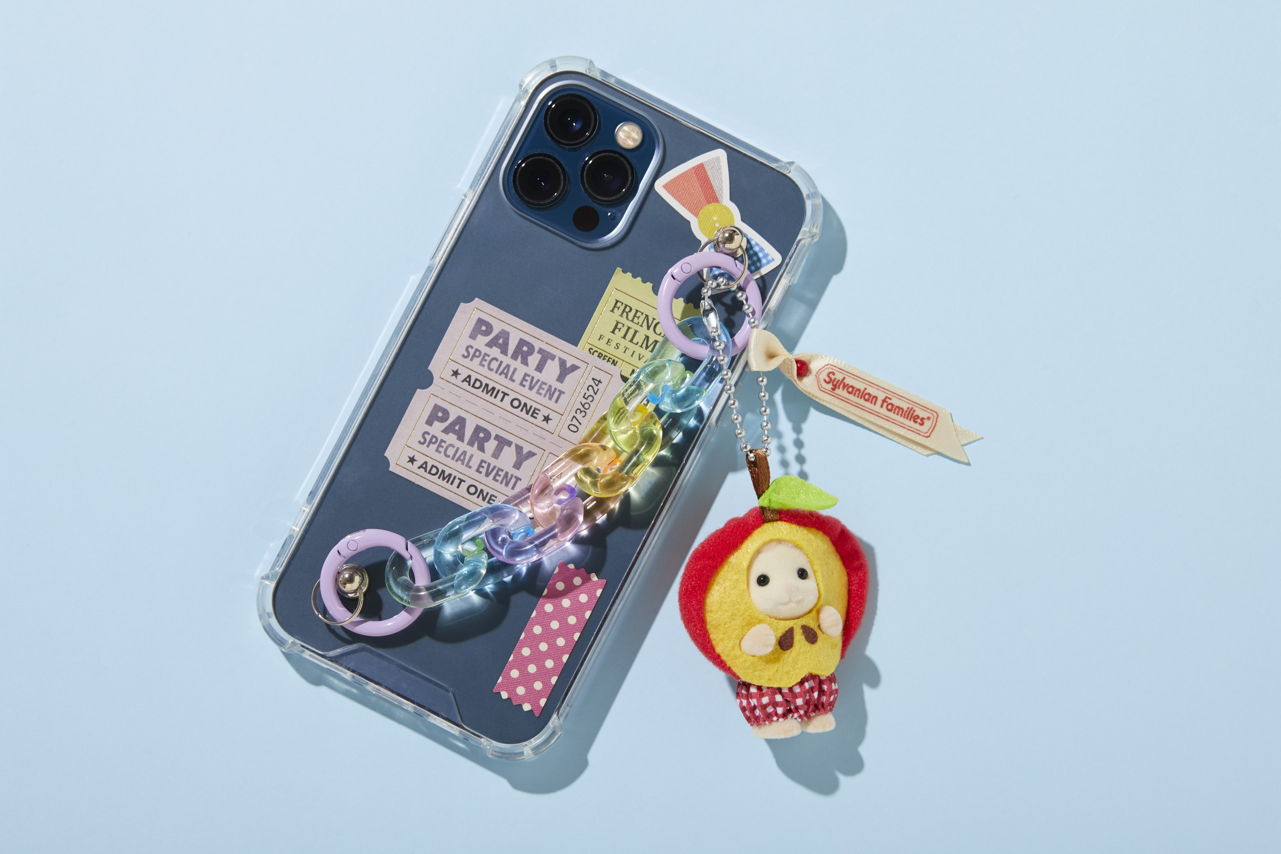 Schlüsselanhänger Apfelspaß Schaf Baby