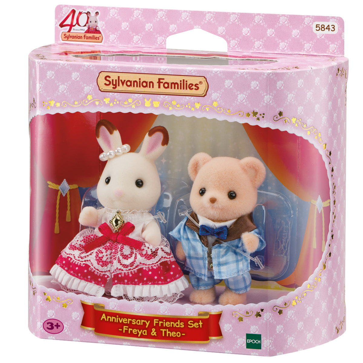 40. Jubiläum: Freya & Theo Freunde Figurenset