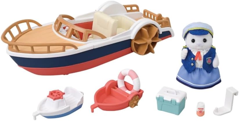 Ausflugsboot mit Robbe