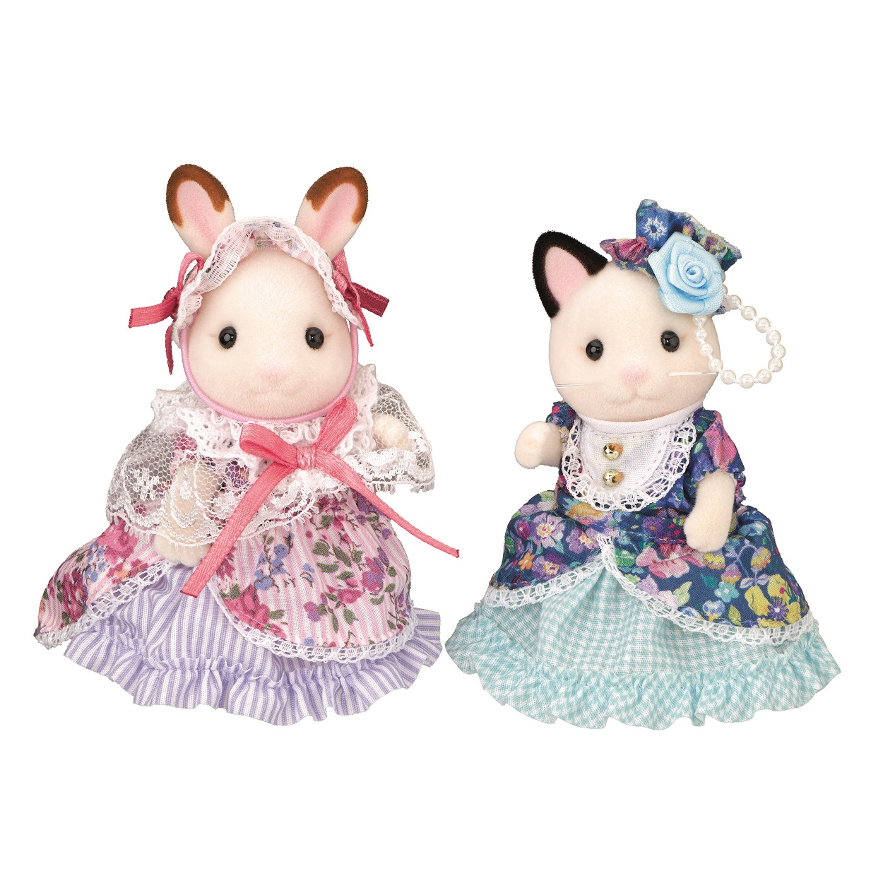 Liberty Blumenkleider Freundinnen