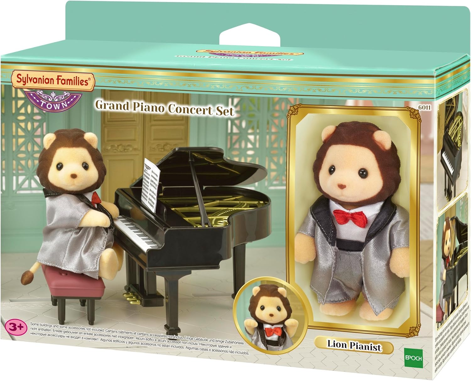 Klavierkonzert Set mit Löwe