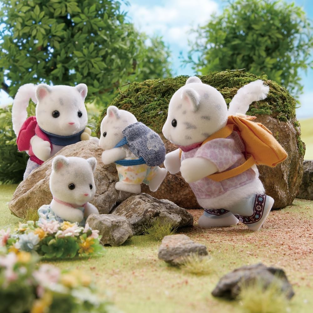 Schneeleoparden Familie