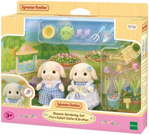 Blumen- und Garten-Spielset mit Figuren