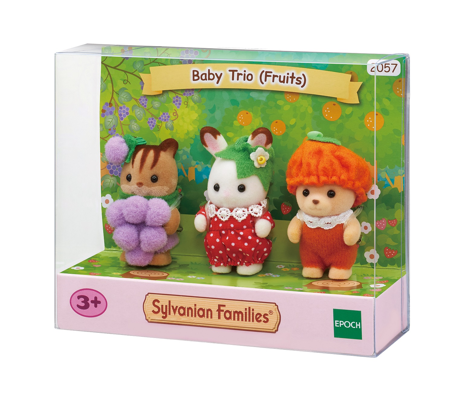 Baby Trio bunte Früchtchen