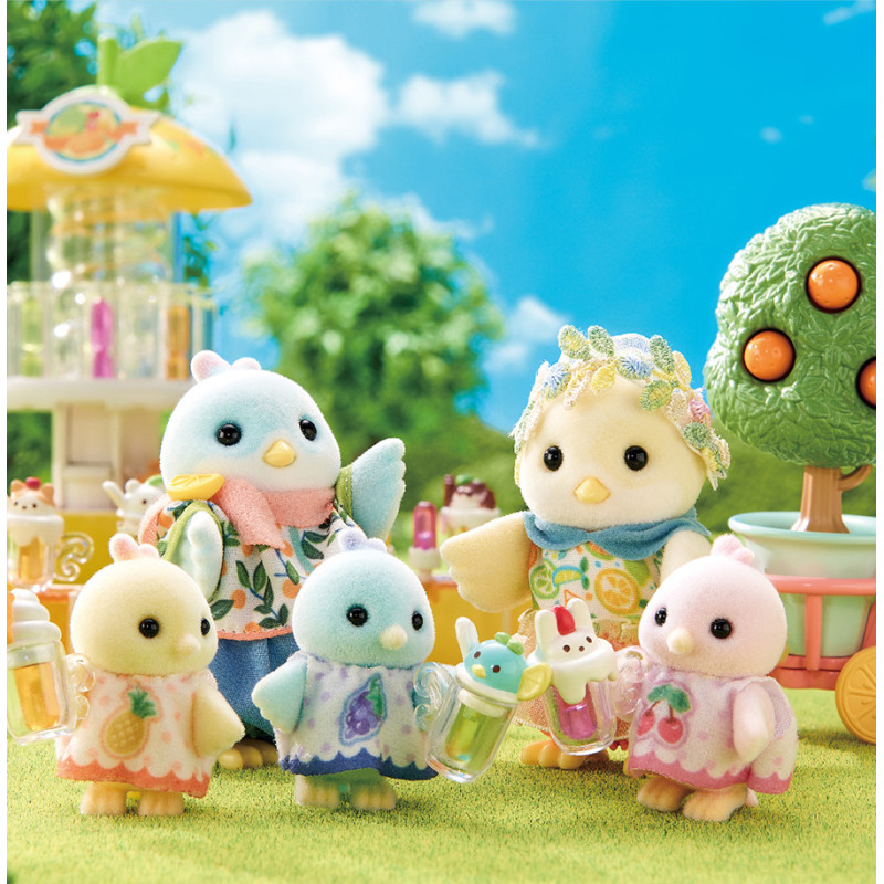 Zitronenvogel Familie