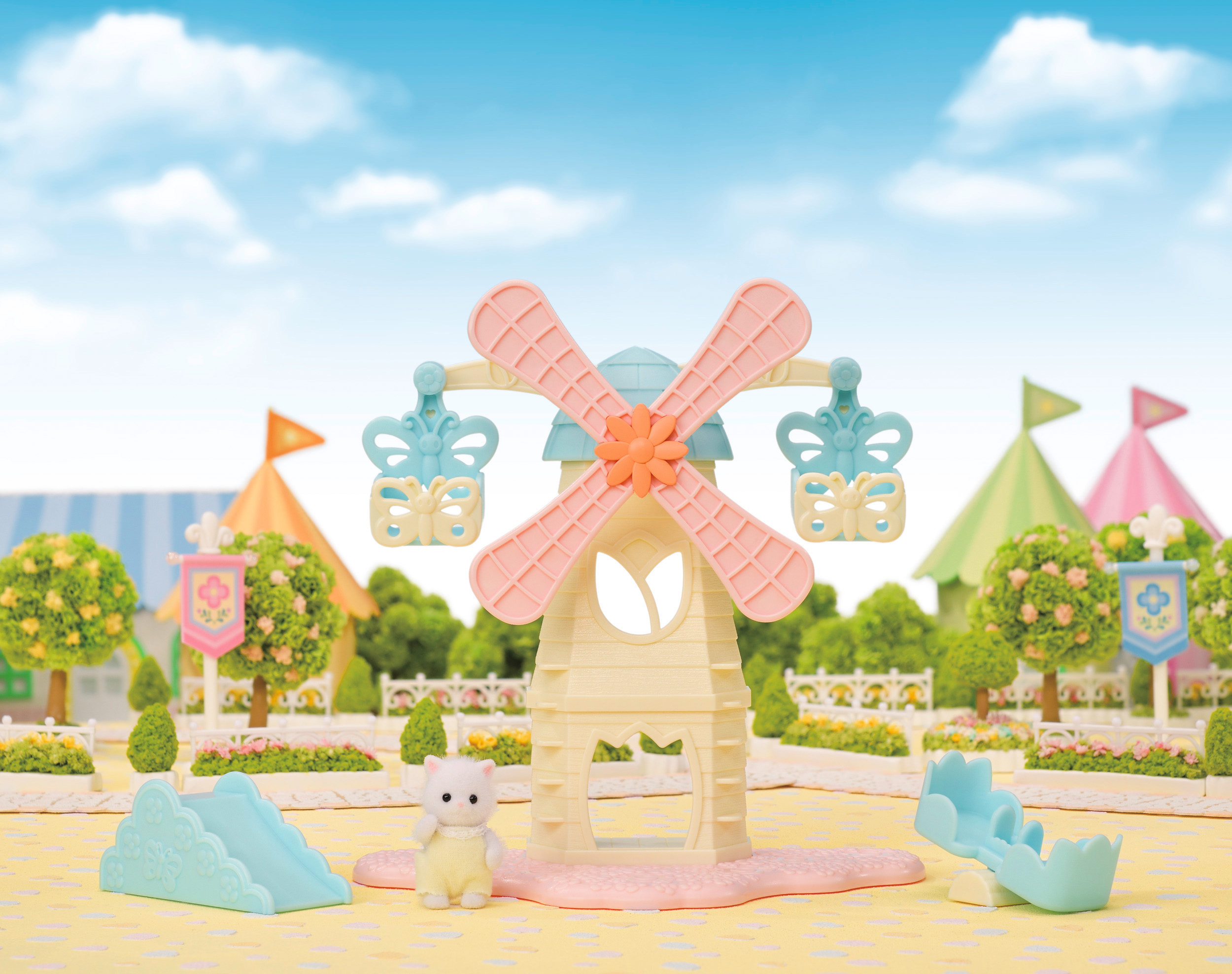Baby Windmühle mit Figur