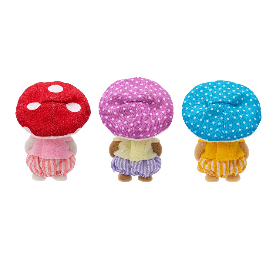 Baby Trio kleine Pilzfreunde