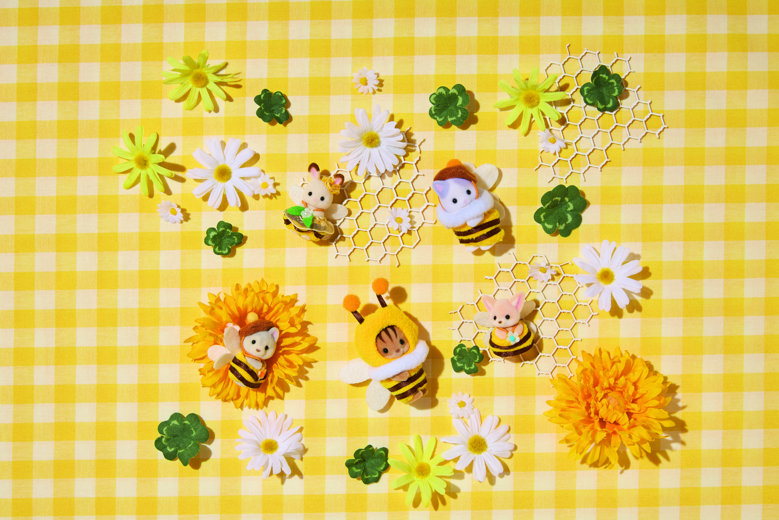 Fröhliche Honigbienen Babyfreunde